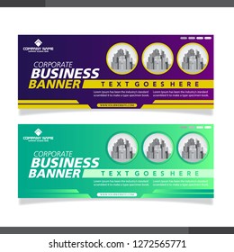 Abstract design banner template.vector illustration 
