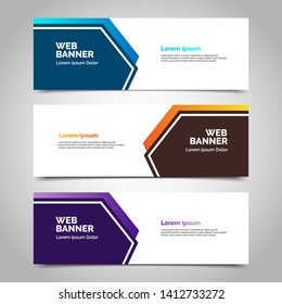 abstract design banner web template