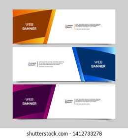 abstract design banner web template