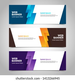 abstract design banner web template