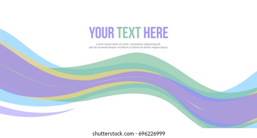 Abstract design banner website header