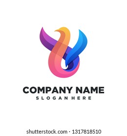 Abstract Design Bird illustration vector template. Suitable for Creative Industry, Multimedia, entertainment, Educations, Shop, and any related business