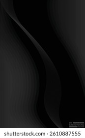 Abstract design black background illustration