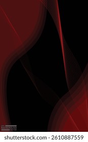 Abstract design black background illustration