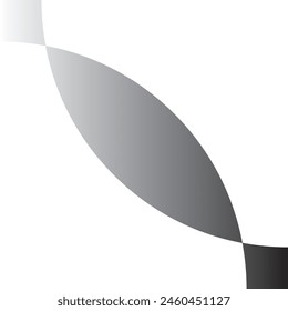 Abstract design in black and white