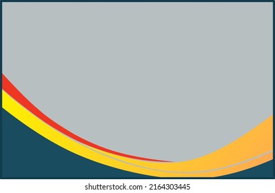 Abstract design of blank charter and certificate templates editable
