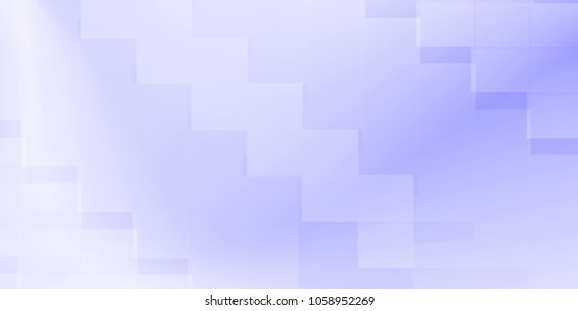 Abstract design of blue 3D gradient background Vector