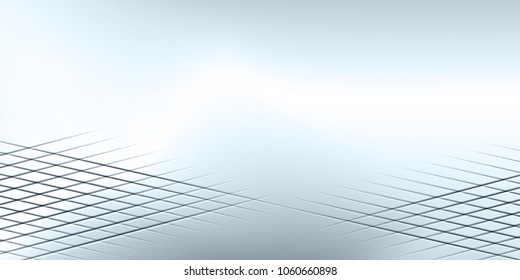 Abstract design of blue 3D gradient background Vector illustration.