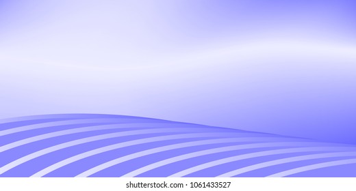 Abstract design of blue 3D gradient background Vector for text messages.