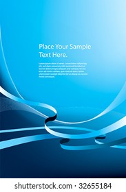 abstract design blue background