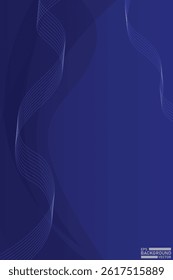 Abstract design blue background illustration