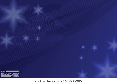 Abstraktes Design, blaue Hintergrundgrafik