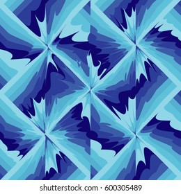 Abstract design in blue tones