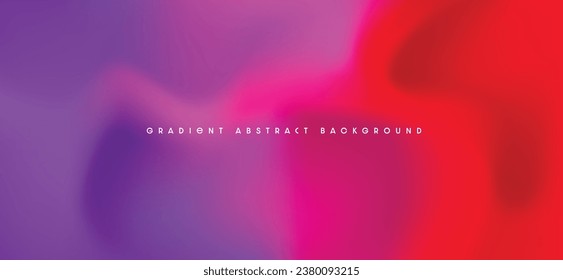 Abstract design with blurred gradient pattern background. Modern banner template design with space for your text. Vector illustration