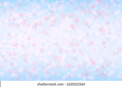 The abstract design. Bokeh on blue abstract background vector. 