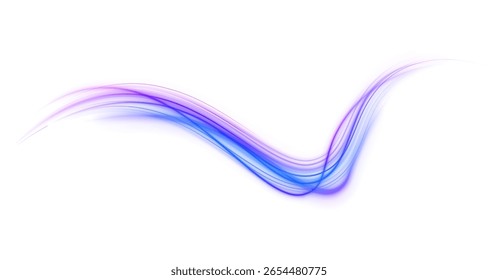 Abstract design with bright lighting and fast streaks of blue and red swirl around dynamic curved lines creating glowing effect and smooth motion on modern internet technology background png