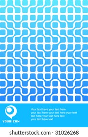 Diseño abstracto de un folleto de fondo moderno