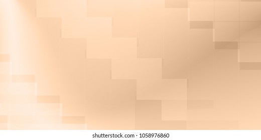 Abstract design brown 3D gradient background Vector illustration.