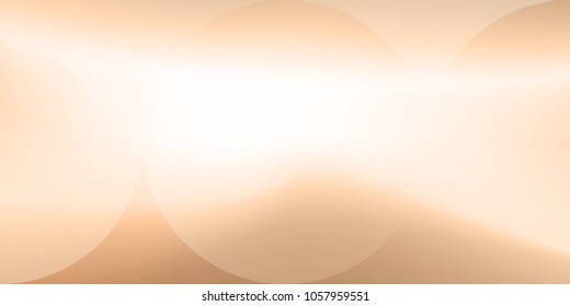 Abstract design brown circular gradient background Vector illustration.