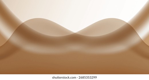 Projeto abstrato branco marrom fundo decoração website Ilustração vetorial.

