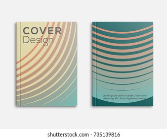 Abstract Design Business brochure, flyer and cover layout template flyer, geometric shapes and folding, vector illustrator