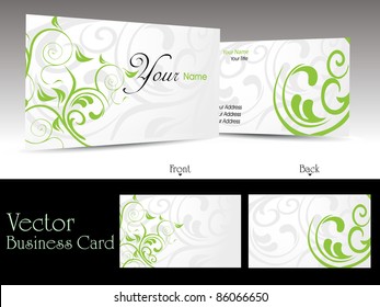 abstract design business cards, vector