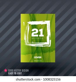 Abstract design of business vector brochure, template cover, playbill