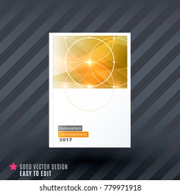 Abstract design of business vector template
