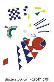 Abstract design by 80s year