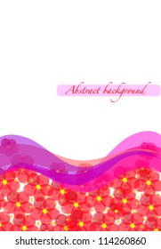 Abstract design of a card