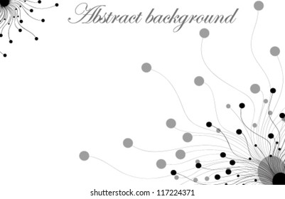 Abstract design of a card