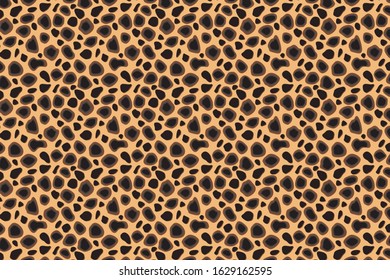 The abstract design. Cheetah tiger skin abstract background vector. 