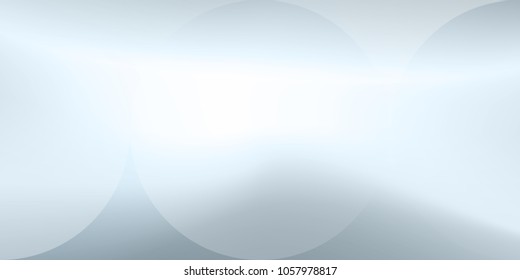 Abstract design circles blue gradient background Vector illustration.