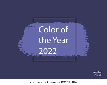Abstract design. Color of the year 2022 Very Peri.