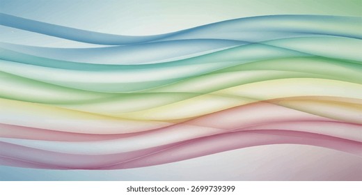 Diseño Abstractas con ondas fluidas de colores, perfecto para fondos y proyectos artísticos.