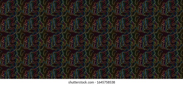 Abstract design. Colorful gradient pattern background, Background of the topographic map. Topographic map lines, contour background. Geographic grid, vector