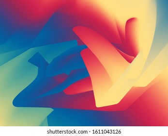 The abstract design. Colourful background vector. 