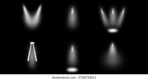 An abstract design composed of small, dispersed glowing points of light creates a captivating effect on a deep black void.