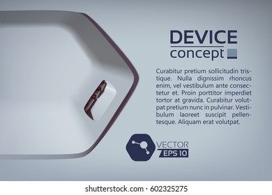 Abstract design concept. background. Vector Illustration, eps10, contains transparencies.