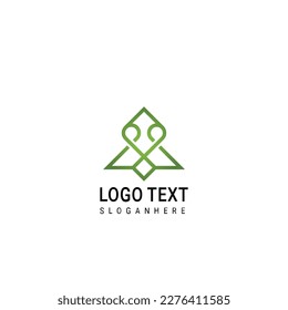 Abstract design concept for branding with gradient logo