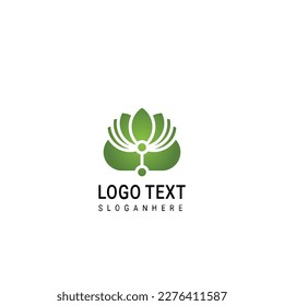 Abstract design concept for branding with gradient logo