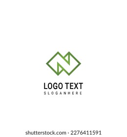 Abstract design concept for branding with gradient logo