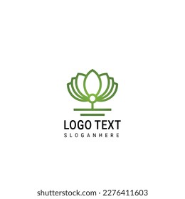 Abstract design concept for branding with gradient logo