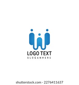 Concepto de diseño abstracto para la marca con logotipo de degradado
