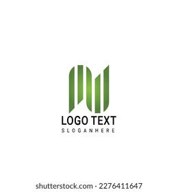 Abstract design concept for branding with gradient logo
