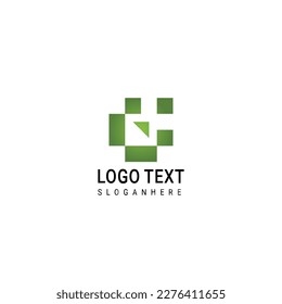 Abstract design concept for branding with gradient logo