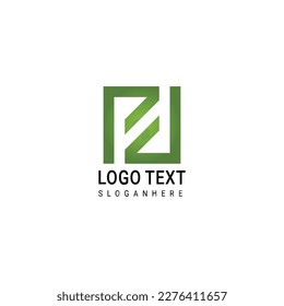 Concepto de diseño abstracto para la marca con logotipo de degradado