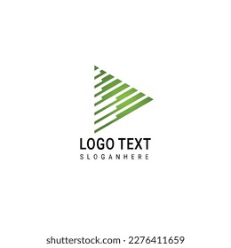 Abstract design concept for branding with gradient logo