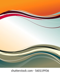 Abstract design content background. Lines design layout template.