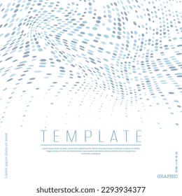 Diseño abstracto para portadas, afiches, carteles, pancartas, folletos, fondos, tarjetas de visita. Una plantilla creativa para interiores, decoraciones e ideas creativas